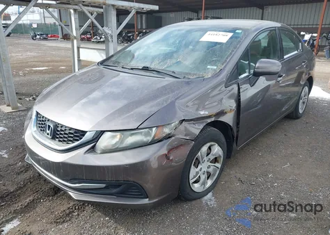 2014 Honda Civic Lx from USA, damaged, VIN 19XFB2F5XEE061597
